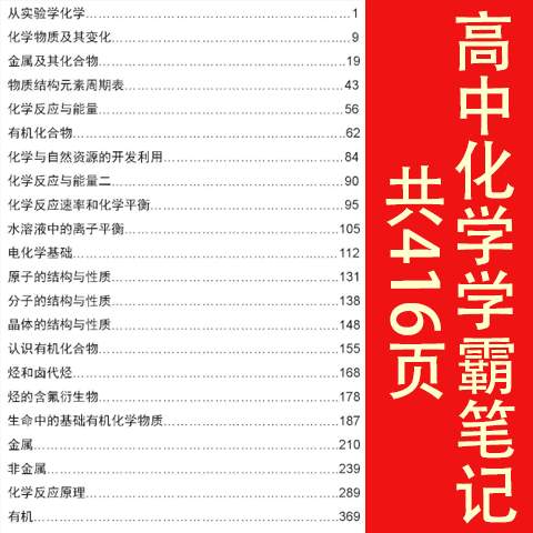 图片[4]-高考学霸笔记 化学-资源库